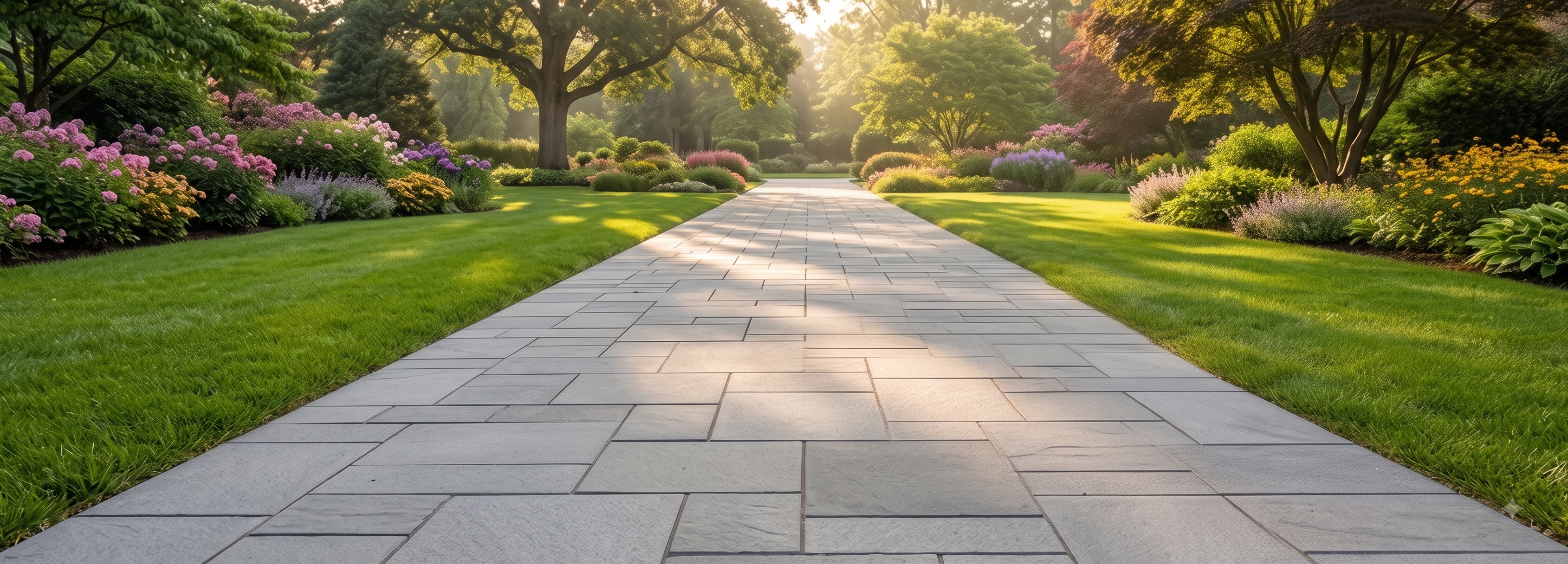Blossom Garden Pathway
